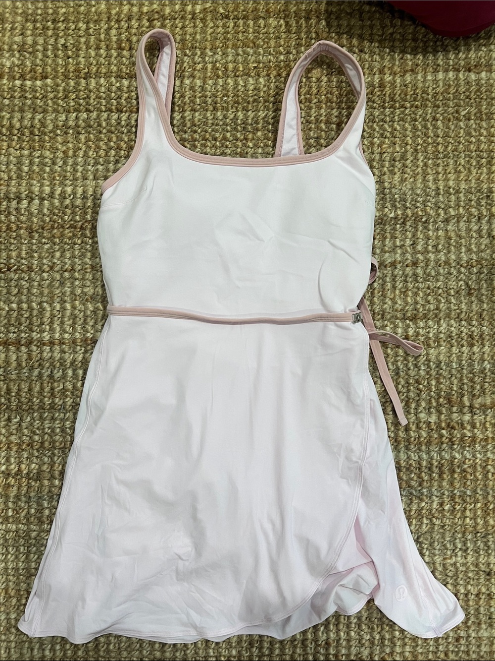 Lululemon Light Pink Women’s Tank Dress with Side Tie